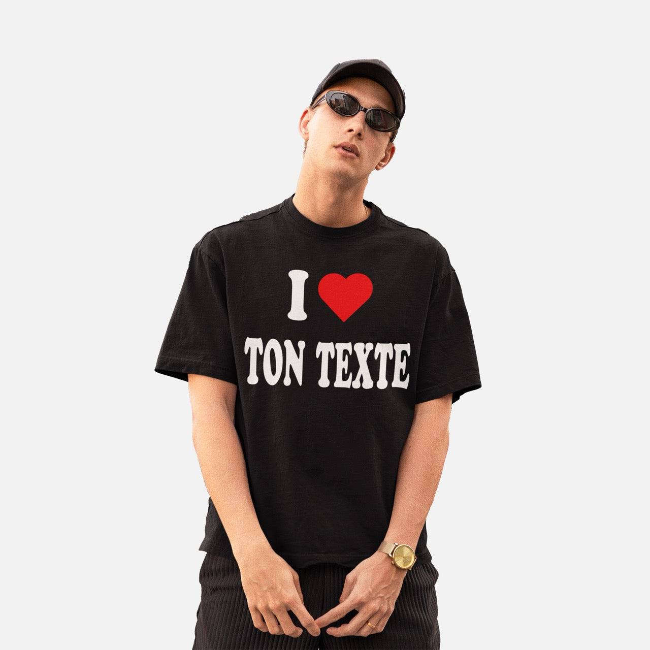 T-shirt Personnalisé - I love